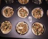 A picture of step 3 of Chicken cupcakes.