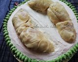 Gambar langkah 7 resipi Kek durian.