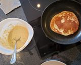 Foto del paso 2 de la receta Hotcakes de plátano para uno
