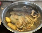 Hình bước làm 1 của món Bạch Tuộc Trộn Kim Chi