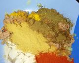 A picture of step 1 of Gola kabab.
