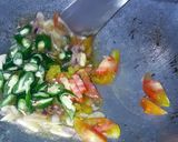 Foto langkah ke 5 dari resep Tumis Pakcoy Siram Tahu Sosis Ayam.