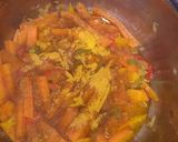 A picture of step 3 of Green beans and Carrots salads.