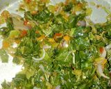 A picture of step 5 of Fried Cous cous.