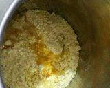 A picture of step 2 of Tri colour motichur laddu.
