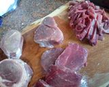 Foto del paso 1 de la receta: Lomo saltado👉🇧🇴❤️
