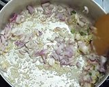 A picture of step 5 of Chilli Paneer 📌.