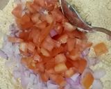 A picture of step 2 of Vegetable chilla.