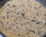 A picture of step 5 of Mushrooms and orzo.