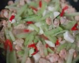 Foto langkah ke 6 dari resep Tumis labu siam.