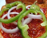 A picture of step 5 of Sandwich pizza.