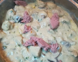 Foto del paso 3 de la receta: Canelones rellenos de Pollo y champiñones
