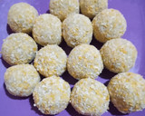 Foto langkah ke 3 dari resep Bola ubi isi coklat.