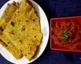 A picture of step 3 of Watermelon paratha.