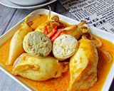Foto langkah ke 5 dari resep Gulai Cumi Isi Tahu Telur.