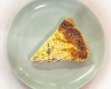 Medvehagymás-szalonnás quiche recept fázis 5 fotója