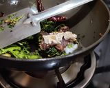 A picture of step 4 of Coriander leaves chutney.