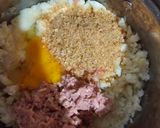 Foto del paso 3 de la receta: Tortitas de papa con atún