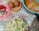 Foto langkah ke 1 dari resep Orak Arik Telur Bihun Sayur.