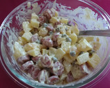 Foto del paso 4 de la receta: Ensalada de patata y Frankfurt