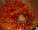 A picture of step 9 of Methi matar malai.