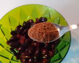 A picture of step 2 of Red kidney beans chaat.