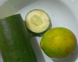 Foto langkah ke 1 dari resep Es Serut Timun Segar.
