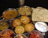 A picture of step 6 of Special Rajsthani Thali.