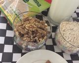 Foto del paso 1 de la receta: Para mi Desayuno Avena, Quinua, Leche,  Nueces, o Pecanas