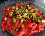 Foto del paso 9 de la receta: Pasta🍝con salsa de remolacha, calabacín y berenjena...🍝🥒🍆🌰🌶🍝