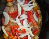 A picture of step 4 of Crock pot pineapple chicken thighs.