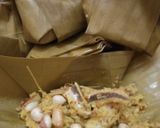 Foto langkah ke 2 dari resep Botok ikan asin teri kacang tanah.