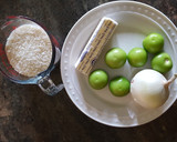 Foto del paso 1 de la receta: Arroz blanco con tomatillos