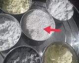 A picture of step 1 of Wheat bran and mix flour mini bhakri.