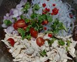 รูปขั้นตอนการทำที่ 3 ของ ลาบเส้นแก้วอกไก่แซ่บๆ