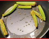 A picture of step 5 of Bharwa Bhindi / Stuffed Okra Recipe.