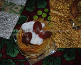 A picture of step 16 of Bird nest sweet.