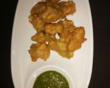 A picture of step 7 of Farali pakode.