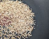 A picture of step 3 of Energy balls (tahini, oat + orange).