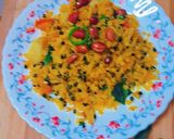A picture of step 6 of Sprouted Black Mung Bean Poha.