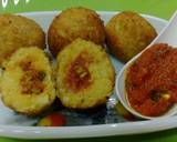 Fried Sambhar Rice Balls with stuffed Concasse Sauce recipe step 9 photo