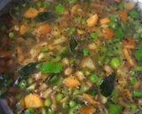 A picture of step 3 of Upma.