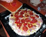 Teljes kiőrlésű pizza recept fázis 4 fotója