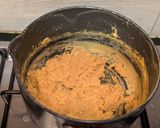 A picture of step 5 of Masoor Dal Bharta Bengali style.