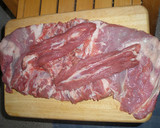 Foto del paso 1 de la receta: Silla de cordero rellena al horno