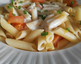 Foto del paso 7 de la receta: Macarrones con crema de almendras y queso feta