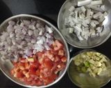 A picture of step 2 of Puneri Misal.