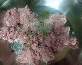 A picture of step 1 of Chullu Kabab.