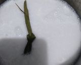 Foto langkah ke 2 dari resep Kue Bikang Pandan Cungkil.