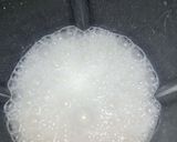 A picture of step 1 of Pina Colada.